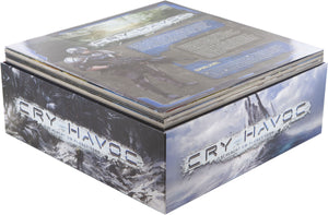 Foam tray value set for the Cry Havoc board game box