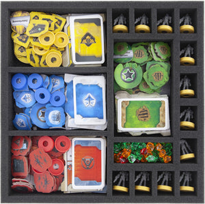 Foam tray value set for the Cry Havoc board game box