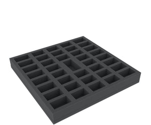 Foam tray value set for the Ghostbusters II board game box