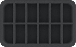 HS040A056 Feldherr foam tray for High Elf Realms - 12 Compartments