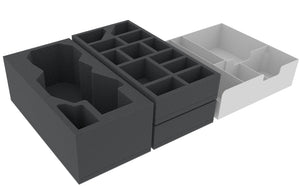 Feldherr foam set + Premium Organizer Insert for Descent: Legends of the Dark - The Betrayer’s War - board game box
