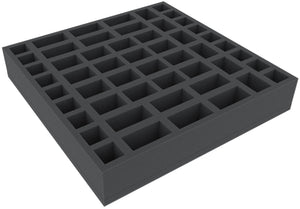 BHKX055BO 55 mm foam tray with 52 compartments for Massive Darkness - Units