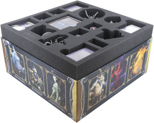 BHKY055BO 55 mm foam tray with 14 compartments for Massive Darkness - Monsters