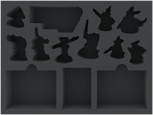 Feldherr foam set for Warhammer Underworlds: Gnarlwood - core game box