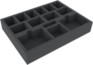 Feldherr foam tray set for Warhammer Underworlds: Shadespire core game box