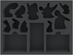 BJMEHB050BO foam tray for the Warhammer Underworlds: Nightvault core game box