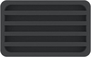 HS030A009 Feldherr foam tray for brushes and modelling tools - 5 compartments