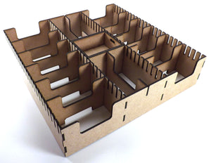 CABI Universal sorter for trading card games in standard cardboard boxes 285 mm x 285 mm