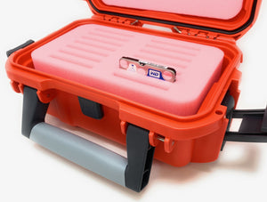 Mallette de protection / transport étanche pour disques durs SSD / HDD 2,5 - 14 compartiments