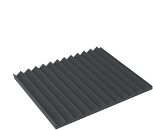 500 x 500 x 30 mm customizable zig-zag pattern Feldherr foam tray for model railways N Gauge