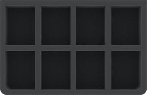 CQMEIE050BO Plateau en mousse de 50 mm Feldherr de taille GWA avec 8 compartiments