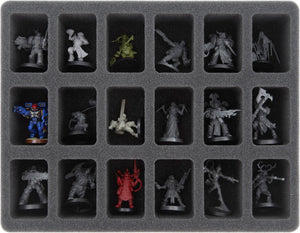 Feldherr foam set for Citadel Crusade Figure Case - 144 Miniatures