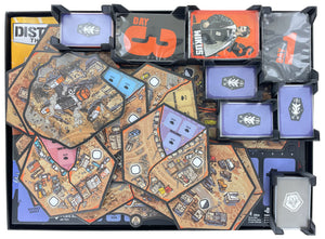 Feldherr foam set + card holders for District 9: The Boardgame - core game box