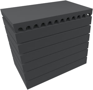 Feldherr Pick and Pluck foam set for Auer Packaging Euro Container with hinge lid / Case ED 64/42