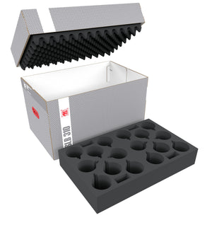 Feldherr Storage Box DSLB310 for 48 Christmas baubles diameter 80 mm