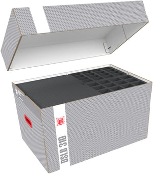 Feldherr Storage Box DSLB310 for Necromunda: Ash Wastes - Terrain + 55 Miniatures