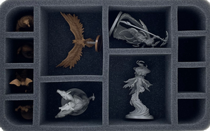 Feldherr Storage Box Set with 1x DSLB310 + 1x FSLB310 + 2x FSLB150 for Massive Darkness 2: Hellscape - Kickstarter Gameplay All-In Pledge