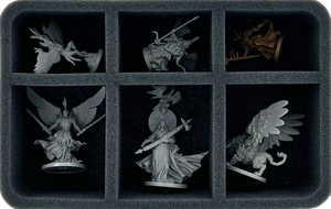 Feldherr Storage Box Set with 1x DSLB310 + 1x FSLB310 + 2x FSLB150 for Massive Darkness 2: Hellscape - Kickstarter Gameplay All-In Pledge