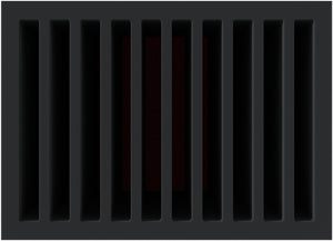 Box for 10 tablets in thick covers up to 22 mm - compatible with Apple iPad, Samsung Galaxy Tab A or Microsoft Surface Go