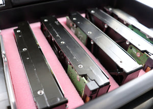 Feldherr ESD foam set + Euro Box for 3.5'' hard drives - 6 compartments