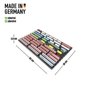 EUMEWCA02 Feldherr Zugliege - N Gauge - 10 compartments for model railway locomotives, wagons and vehicles