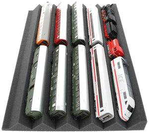 EUMEWDA01 Feldherr Zugliege - H0 Gauge - 5 compartments for model railway locomotives, wagons and vehicles