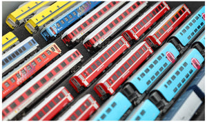 Euro Box mit Zugliege - 10 compartments for N Gauge - for model railway locomotives, wagons and vehicles