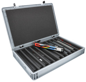 Feldherr Eurobox 60 x 40 cm Set for model railway - 00 scale - 11 compartments - foam insert for upright storage