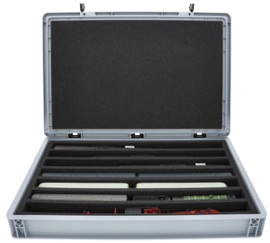 Feldherr Eurobox 60 x 40 cm Set for model railway - 00 scale - 7 compartments - foam insert for upright storage