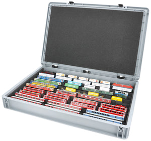 Euro Box with Zugliege - 10 compartments for N Gauge - for model railway locomotives, wagons and vehicles