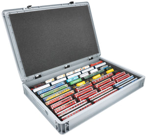 Euro Box with Zugliege - 10 compartments for N Gauge - for model railway locomotives, wagons and vehicles