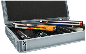 Euro Box with Zugliege - 9 compartments for 00 Gauge - for model railway locomotives, wagons and vehicles