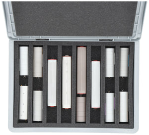 Feldherr Eurobox 40 x 30 cm Set for model railway - H0m scale - 8 compartments - foam insert for upright storage