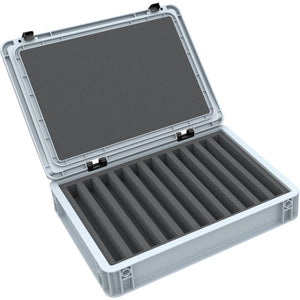 Feldherr Eurobox 40 x 30 cm Set for model railway - N scale - 11 compartments - foam insert for upright storage