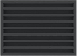Feldherr Eurobox 40 x 30 cm Set for model railway - Z scale - 8 compartments - foam insert for horizontal storage