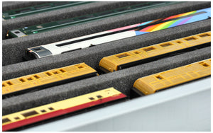 Feldherr Eurobox 60 x 40 cm Set for model railway - 00 scale - 5 compartments - foam insert for horizontal storage