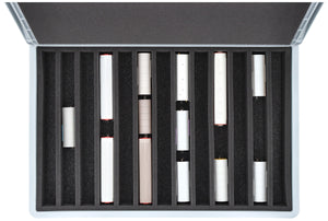 Feldherr Eurobox 60 x 40 cm Set for model railway - H0m scale - 13 compartments - foam insert for upright storage