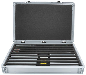 Feldherr Eurobox 60 x 40 cm Set for model railway - TT scale - 9 compartments - foam insert for upright storage