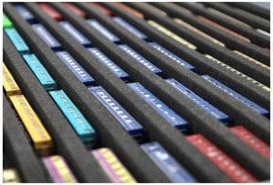 Feldherr Eurobox 60 x 40 cm Set for model railway - Z scale - 12 compartments - foam insert for horizontal storage