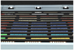 Feldherr Eurobox 60 x 40 cm Set for model railway - Z scale - 12 compartments - foam insert for horizontal storage