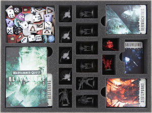 Feldherr Storage Box FSLB310 + foam set for Blackstone Fortress: Core Game Box + All Expansions