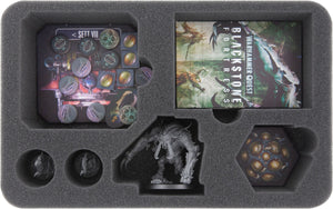 Feldherr Storage Box FSLB310 + foam set for Blackstone Fortress: Core Game Box + All Expansions