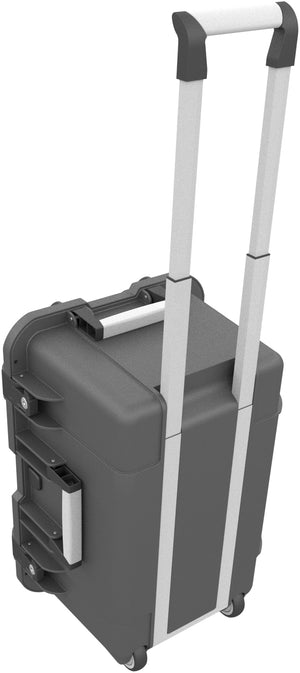 Case / Trolley for 24 tablets in XL sleeves - compartments 66 mm wide - compatible with Apple iPad, Samsung Galaxy Tab A or Microsoft Surface Go