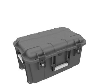 Case / Trolley for 24 tablets in XL sleeves - compartments 66 mm wide - compatible with Apple iPad, Samsung Galaxy Tab A or Microsoft Surface Go