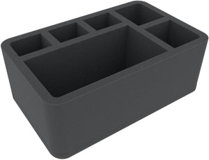 HS100A006 Feldherr foam tray for Necrons - 6 compartments