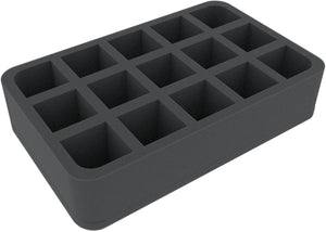 HS060A039 Feldherr foam tray for Necrons - 15 compartments