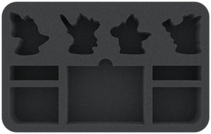 HSMFBA045BO Feldherr foam tray for Warhammer Underworlds: Direchasm - Khagra’s Ravagers