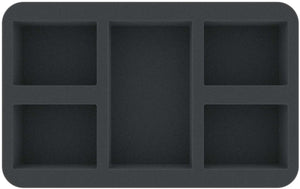 HS050A089 Feldherr foam tray for Dystopian Wars - 5 compartments