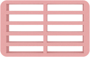 Feldherr ESD foam set + Euro Box for 2.5'' external hard drives SSD / HDD - 10 compartments