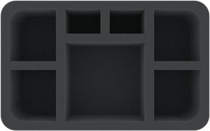 HS080A011 Plateau en mousse Feldherr pour Warcaster : Neo-Mechanika - 7 compartiments